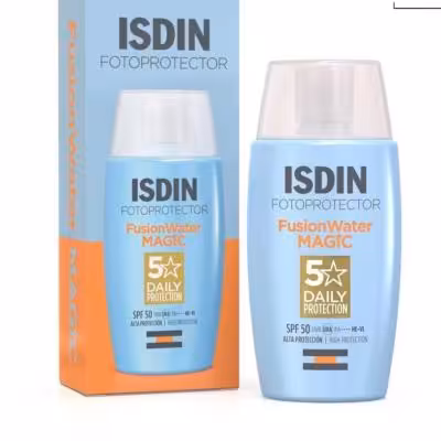 کرم ضد آفتاب بی رنگ فیوژن واتر مجیک ایزدین