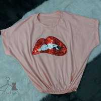 تاپ دخترونه رنگ صورتی 
تیشرت
پوشاک آرشام