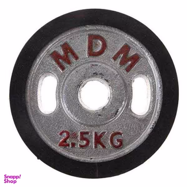 وزنه هالتر مدل sh02 وزن 2.5 کیلوگرم بسته 2 عددی