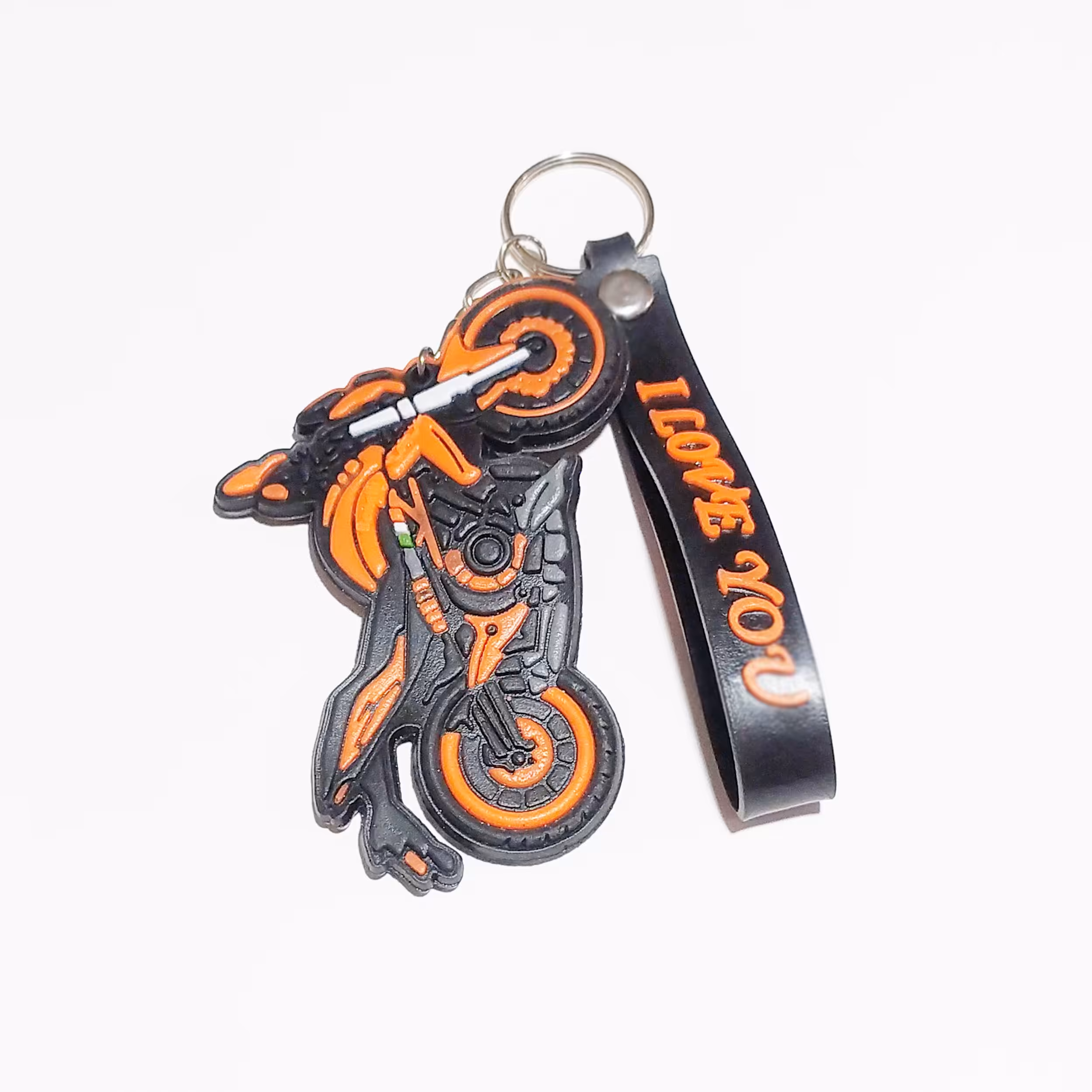 جاکلیدی مدل سیلیکونی طرح موتورسیکلت 