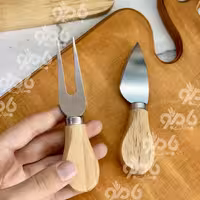 کارد صبحانه چوبی جفتی در 3مدل