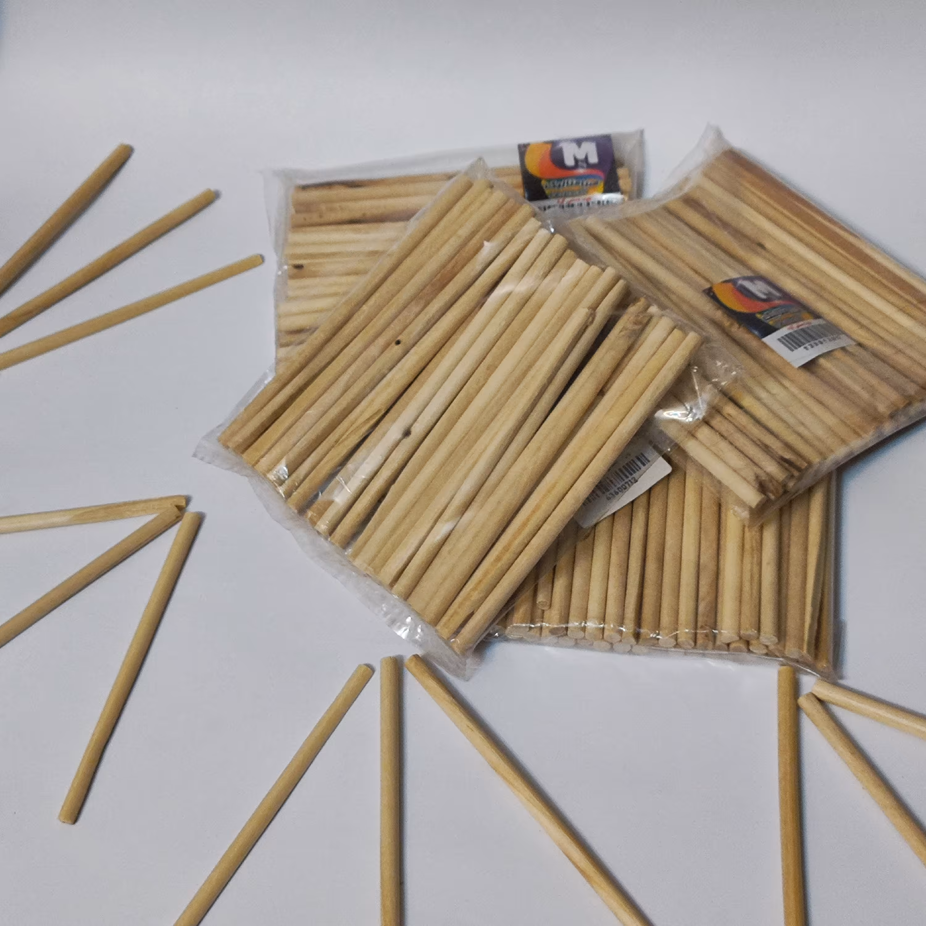 چوب صنوبر گرد قطر 6 میل 14 سانت بسته 20 عددی 