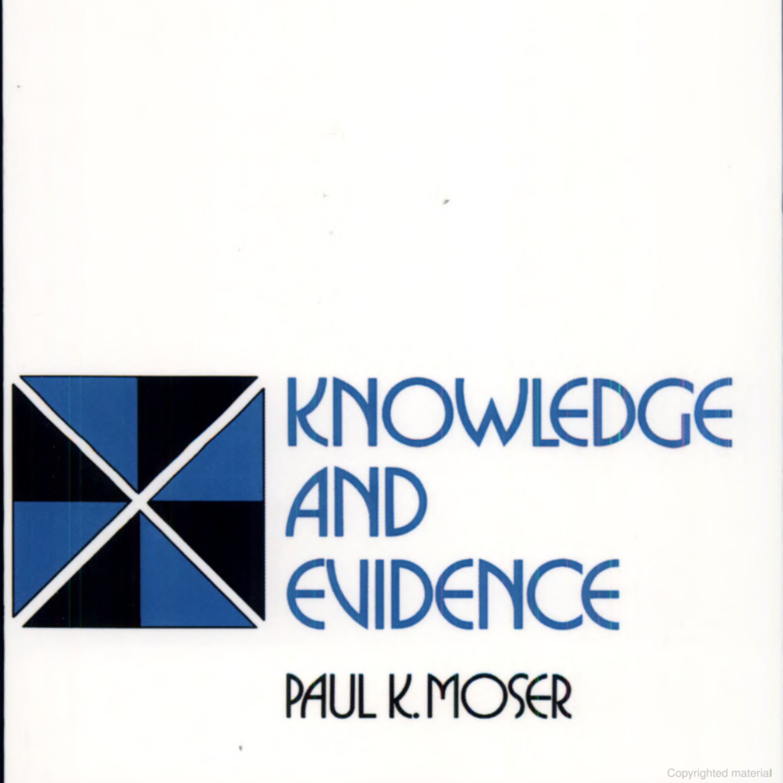 کتاب Knowledge and Evidence