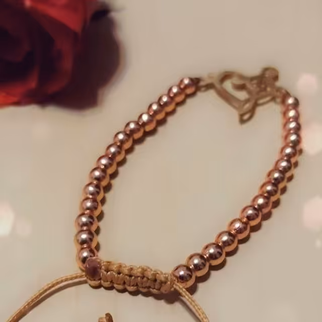 دستبند حدید و پلاک استیل