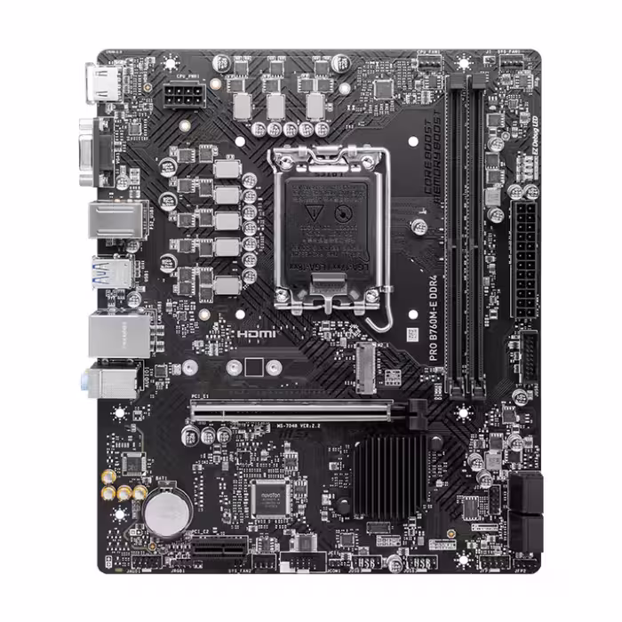 مادربرد ام اس آی مدل PRO B760M-E DDR4 - کالاوما