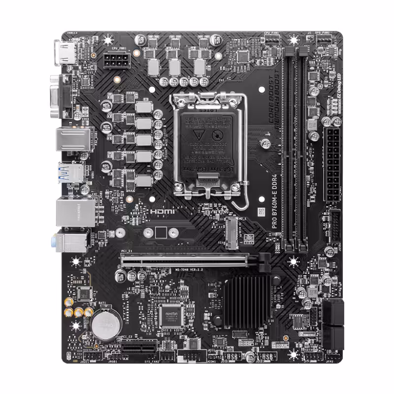 مادربرد ام اس آی مدل PRO B760M-E DDR4 - کالاوما