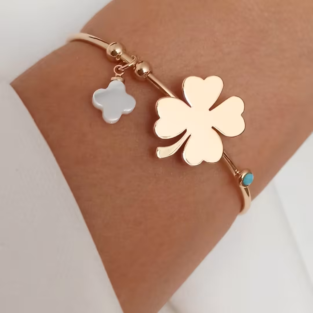 دستبند بنگل شبدر 