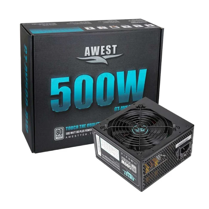منبع تغذیه 500 واتی اوست مدل GT-AV500-BW