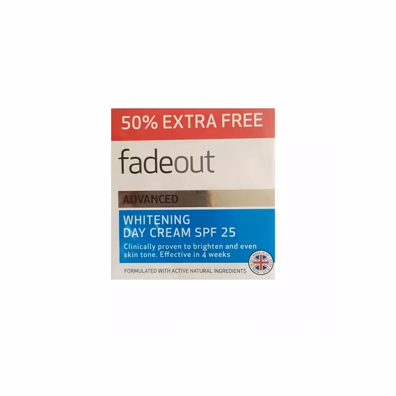 کرم فید اوت روشن کننده روز Fadeout Advanced Whitening Day Cream SPF 25 • خوش آرا