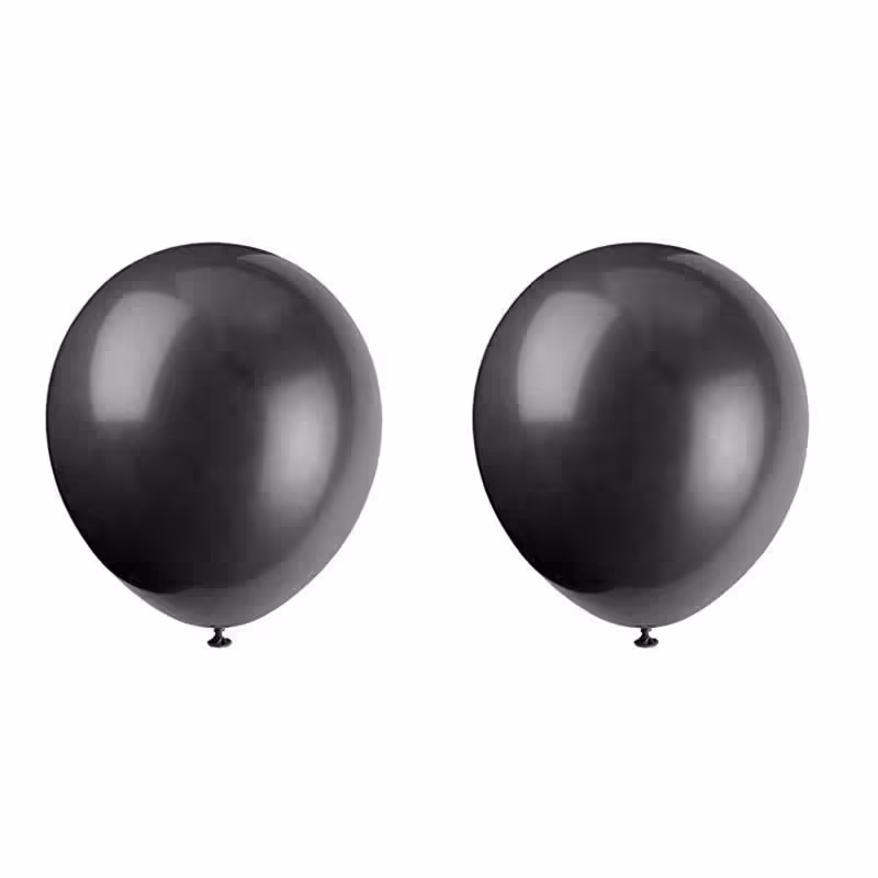 
بادکنک مشکی 12 اینچ مجموعه 2 عددی