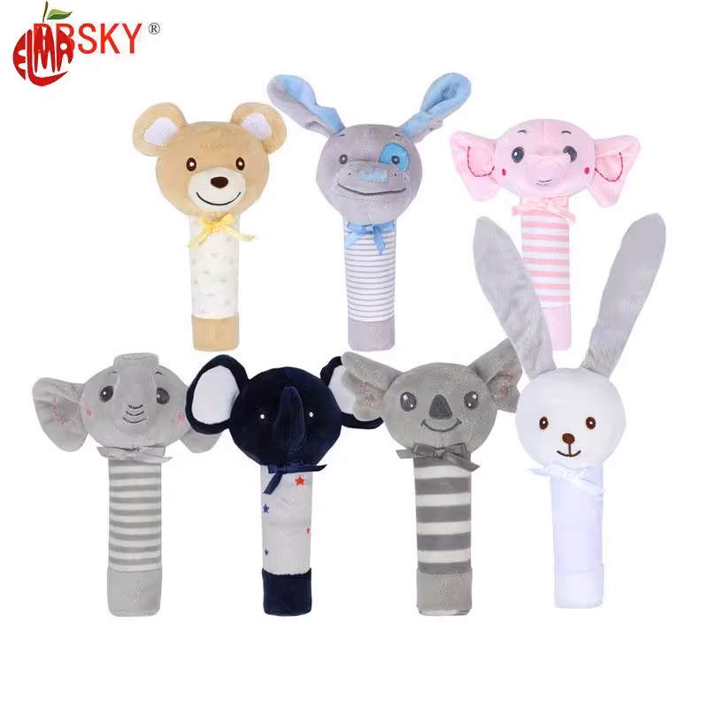 عروسک سوسیسی جغجغه ای ب ب اسکای Bbsky