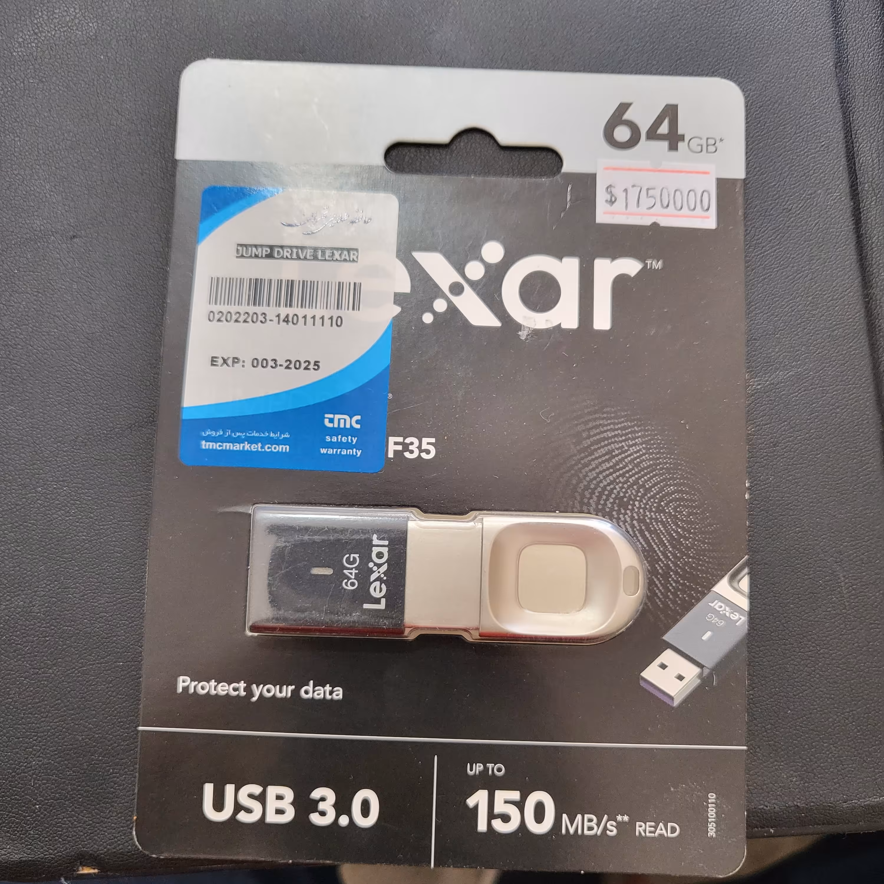 فلش مموری 64 گیگ lexar 