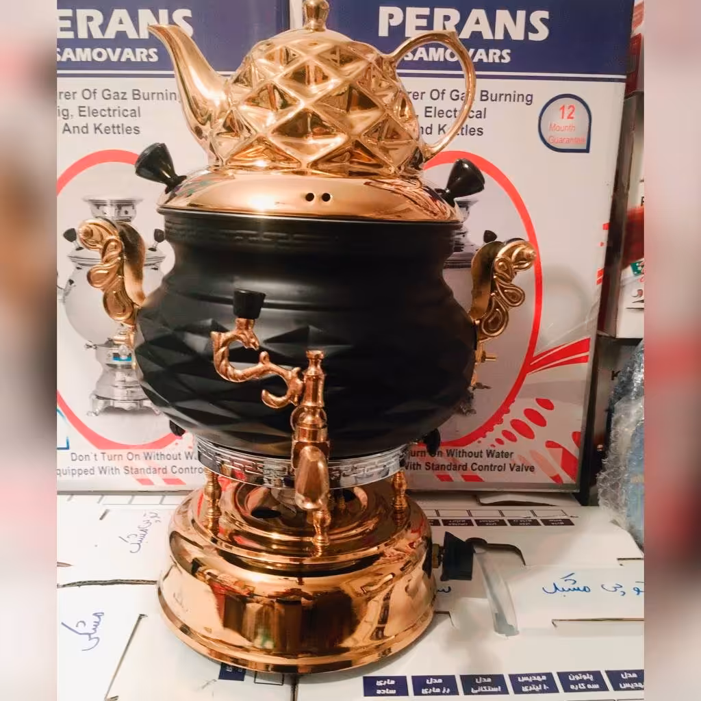 سماور شش لیتر ترموکوبل دار