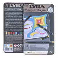 ماژیک حرفه ای 10 رنگ ليرا مدل Art Pen Professional