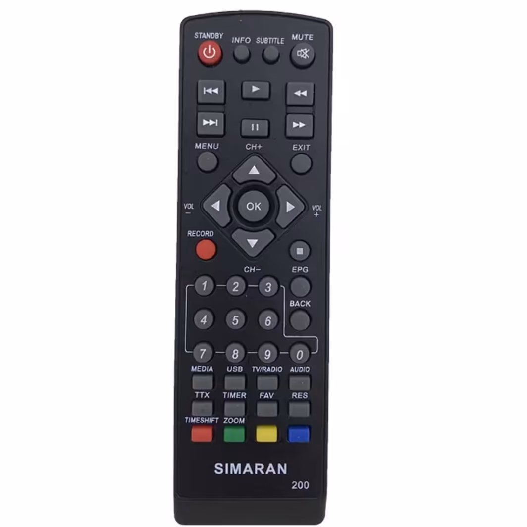  کنترل دیجیتال سیماران  SIMARAN کنترل گیرنده دیجیتال سیماران  ارسال رایگان 