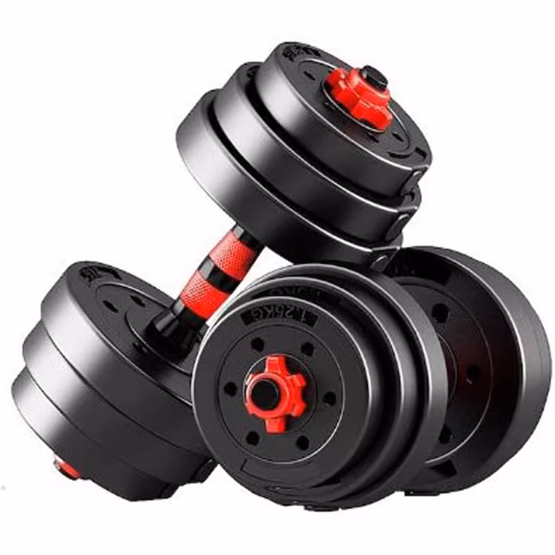 دمبل متغیر بدنسازی راکپو وزن 1 تا 20 کیلوگرم بسته دو عددی