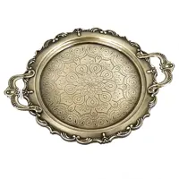 سینی گرد بزرگ آنتیک
