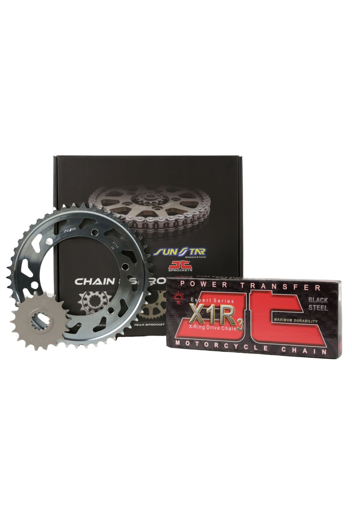 زنجیر موتورسیکلت مجموعه دنده زنجیره ای HONDA CBR 600RR 600 سی 2003 2006 600CC CHAIN: JT 525 Honda