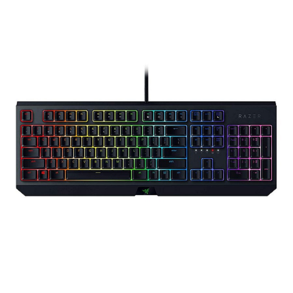 کیبورد گیمینگ ریزر مدل BlackWidow Green Switch