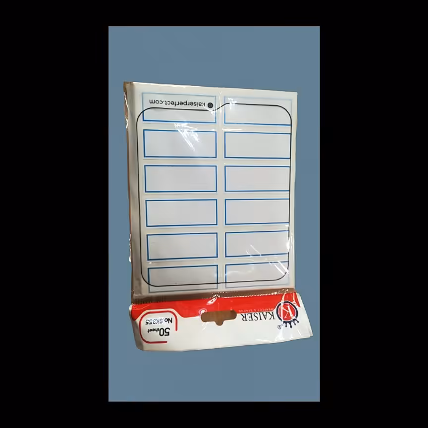 برچسب دور آبی 50 برگ خارجی 3