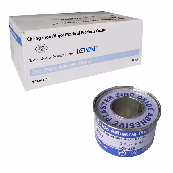 چسب لکوپلاست زینک اکسید Zinc Oxide سایز 2٫5cm*5m