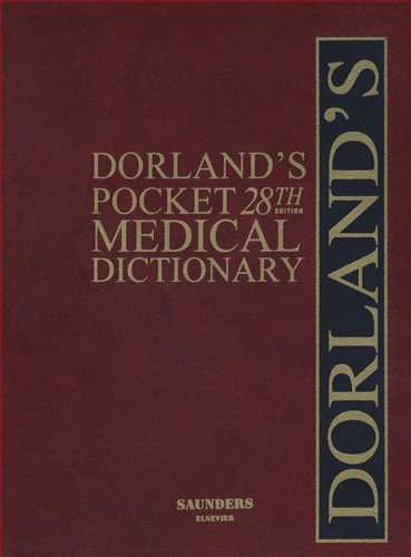 کتاب DORLAND S POCKET MEDICAL DICTIONARY
