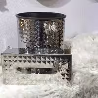 سطل و جادستمال استیل گرد
 رنگ نقره ای چکشی
کیفیت درجه یک
با ضمانت