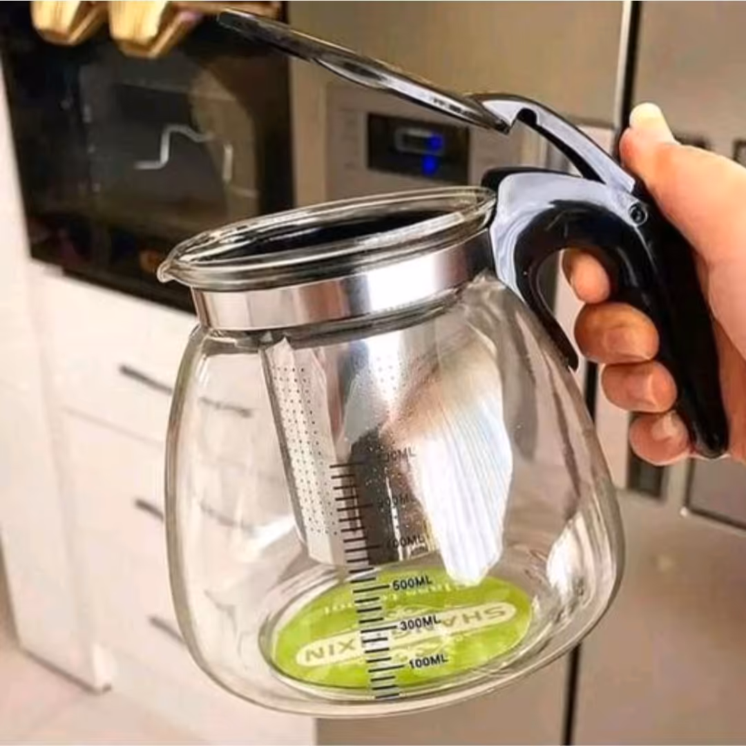 قوری 1100 میلی لیتر کلاسیک صافی دار کلاسیک مناسب چایساز  