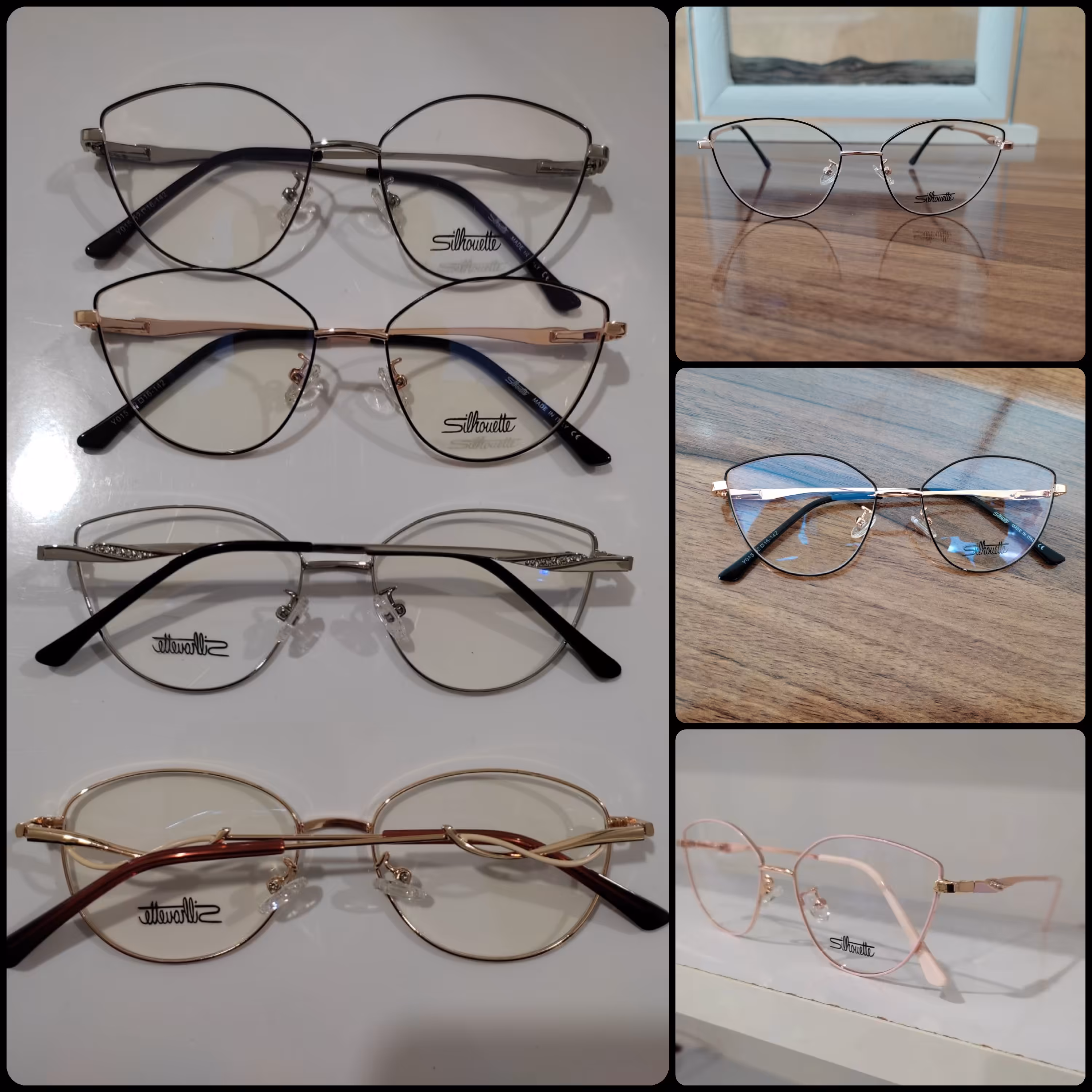 عینک طبی فلزی برند سیلوئت