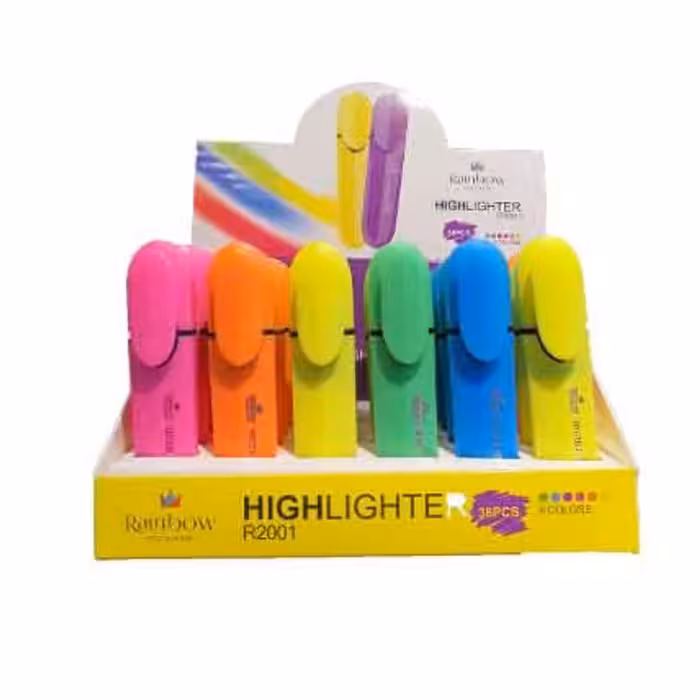 ماژیک علامت گذار (هایلایتر) رینبو در انواع رنگ