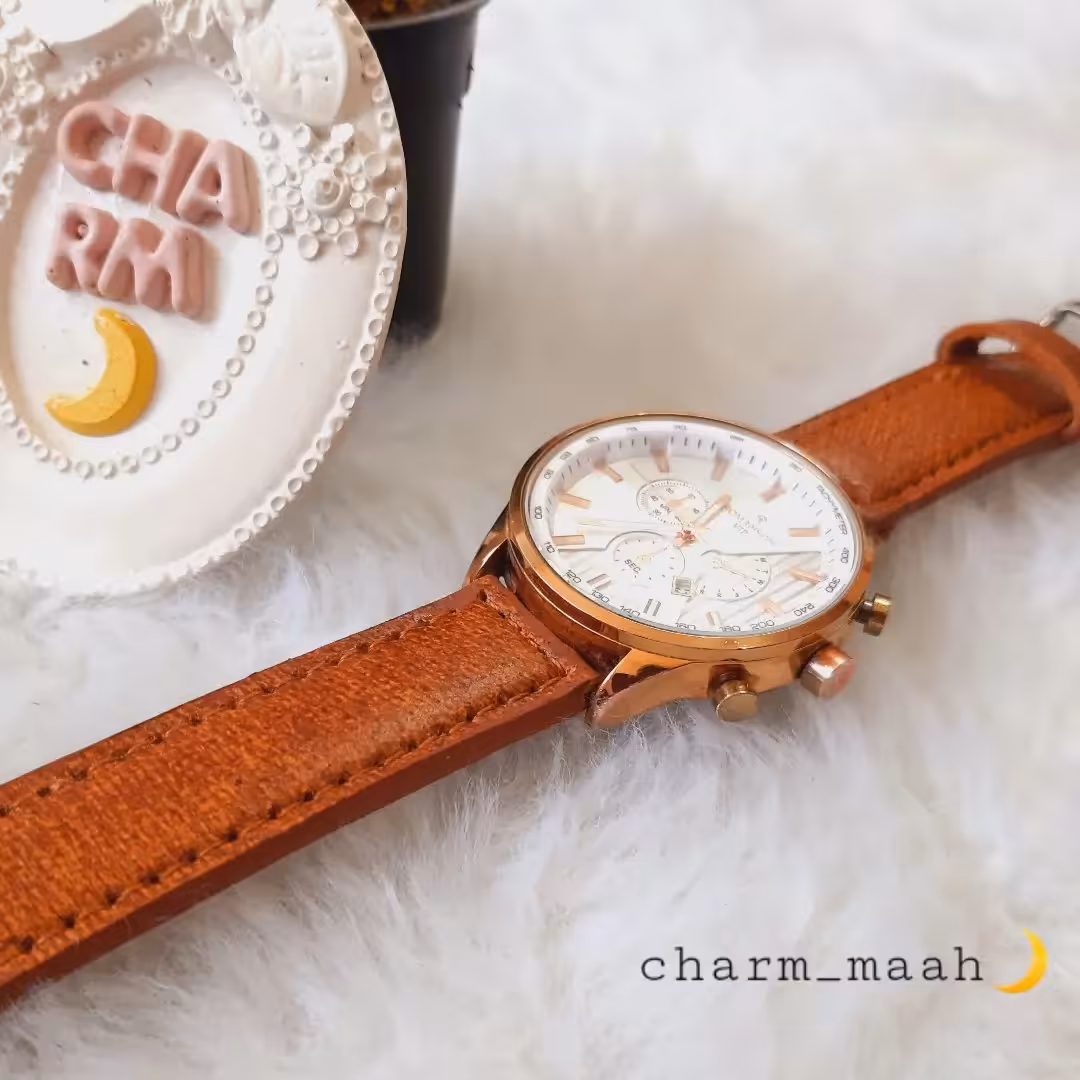 بند ساعت( چرم طبیعی)