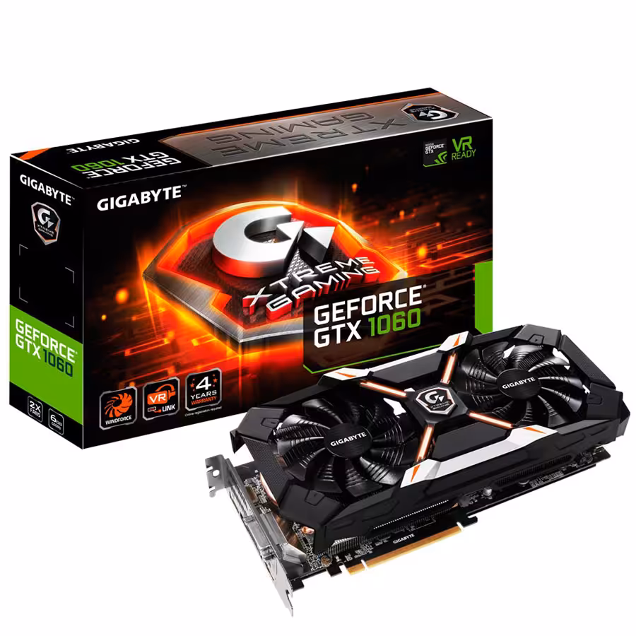 کارت گرافیک گیگابایت مدل جی تی ایکس 1060 اکستریم گیمینگ با ظرفیت 6 گیگابایت