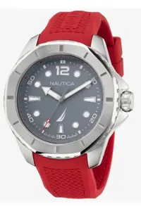 ساعت قرمز مردانه مچی اورجینال Nautica