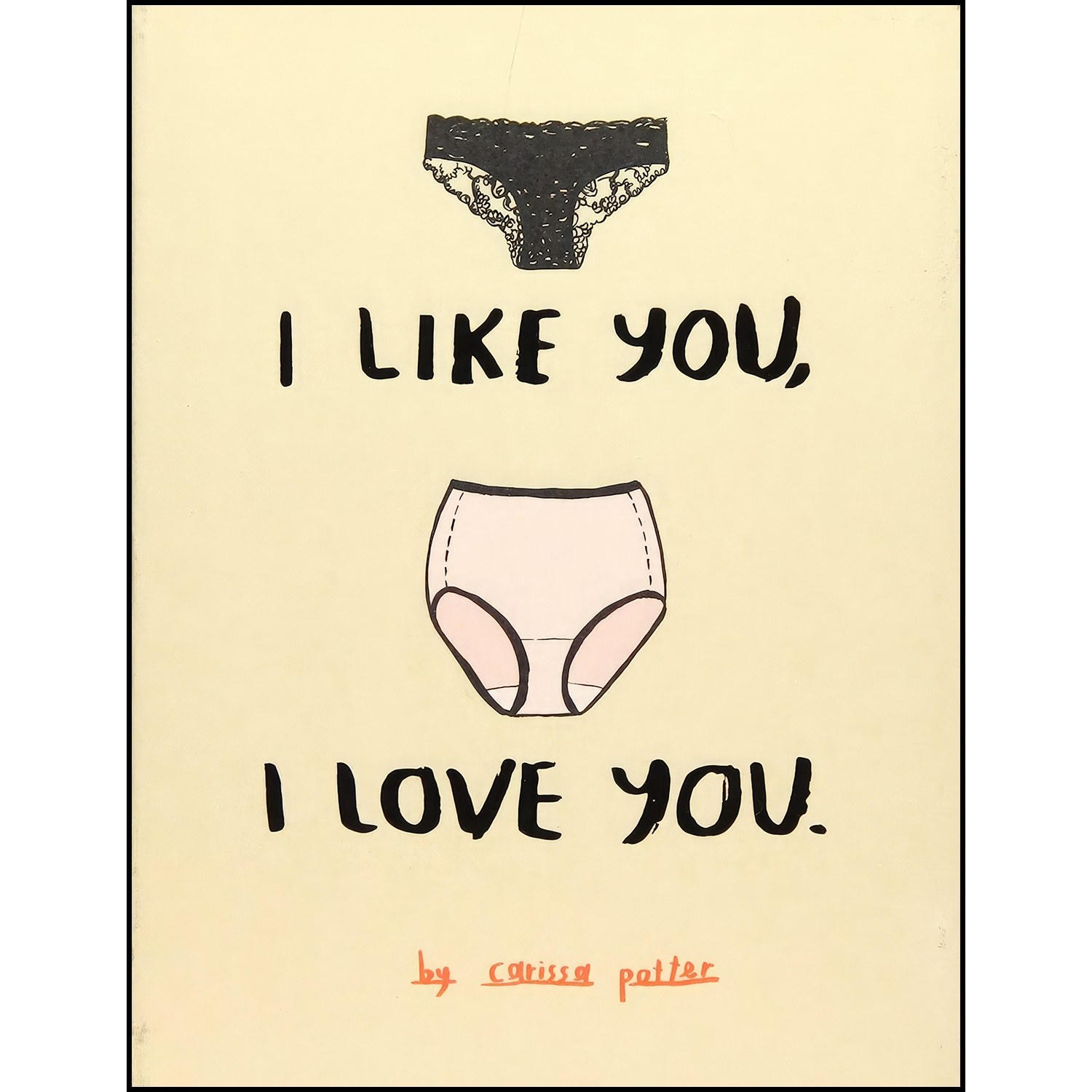 کتاب زبان اصلی I Like You I Love You اثر Carissa Potter