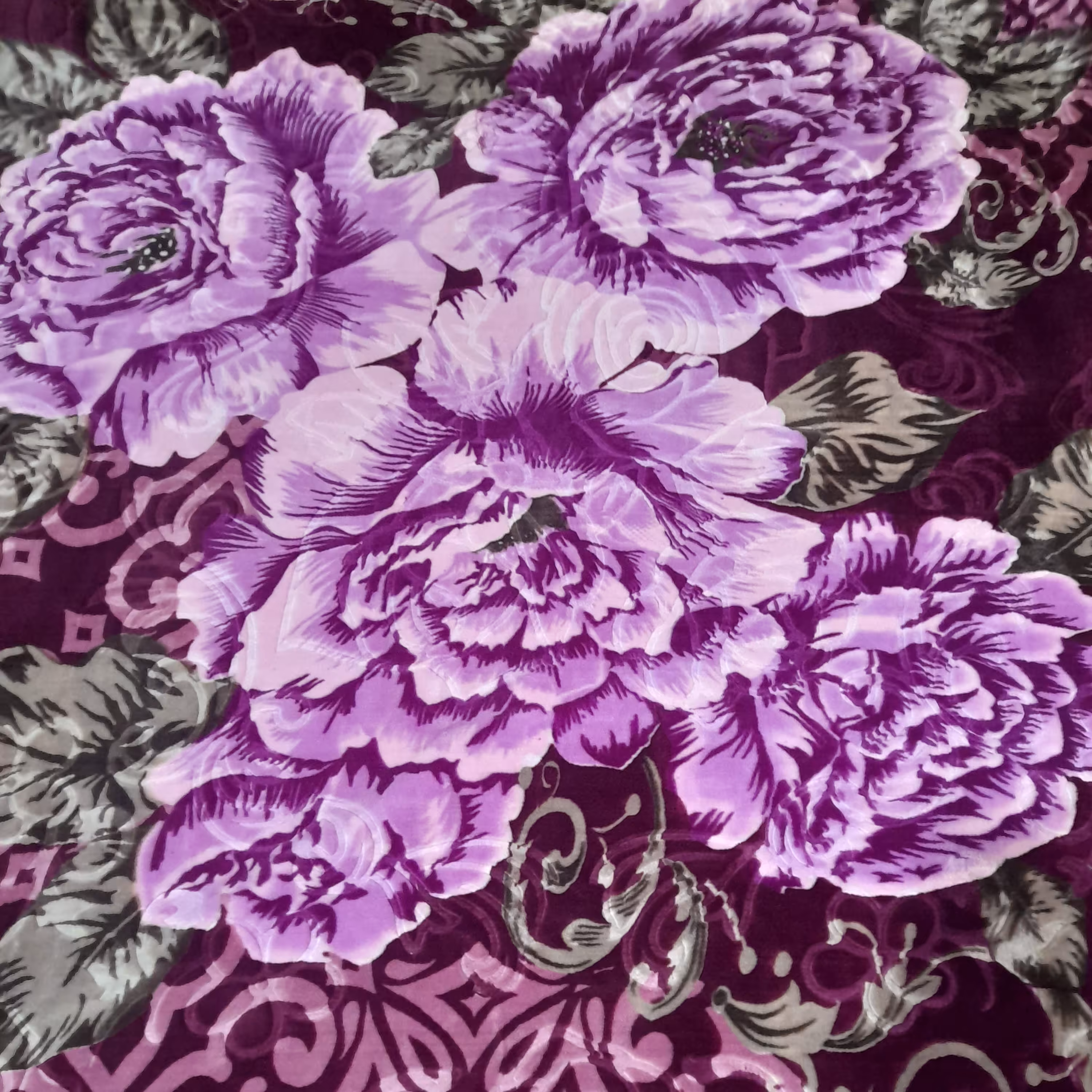 پتو تکنفره و دونفره ضخیم تک رنگ و گلدار روشا وچیکا و پارمیدا