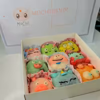 موچی  طرحدار با طعم اورئو بسته 9 عددی