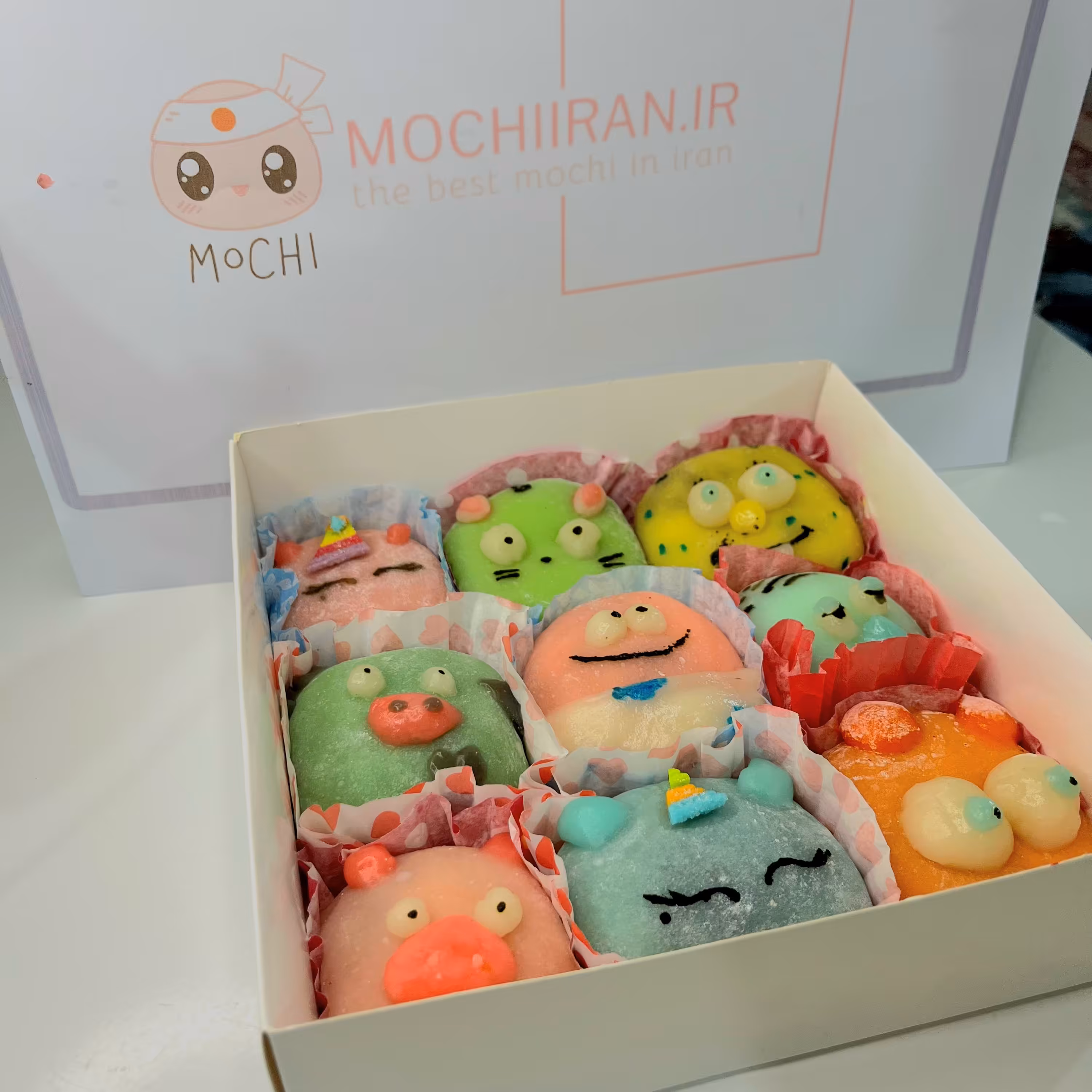 موچی  طرحدار با طعم اورئو بسته 9 عددی