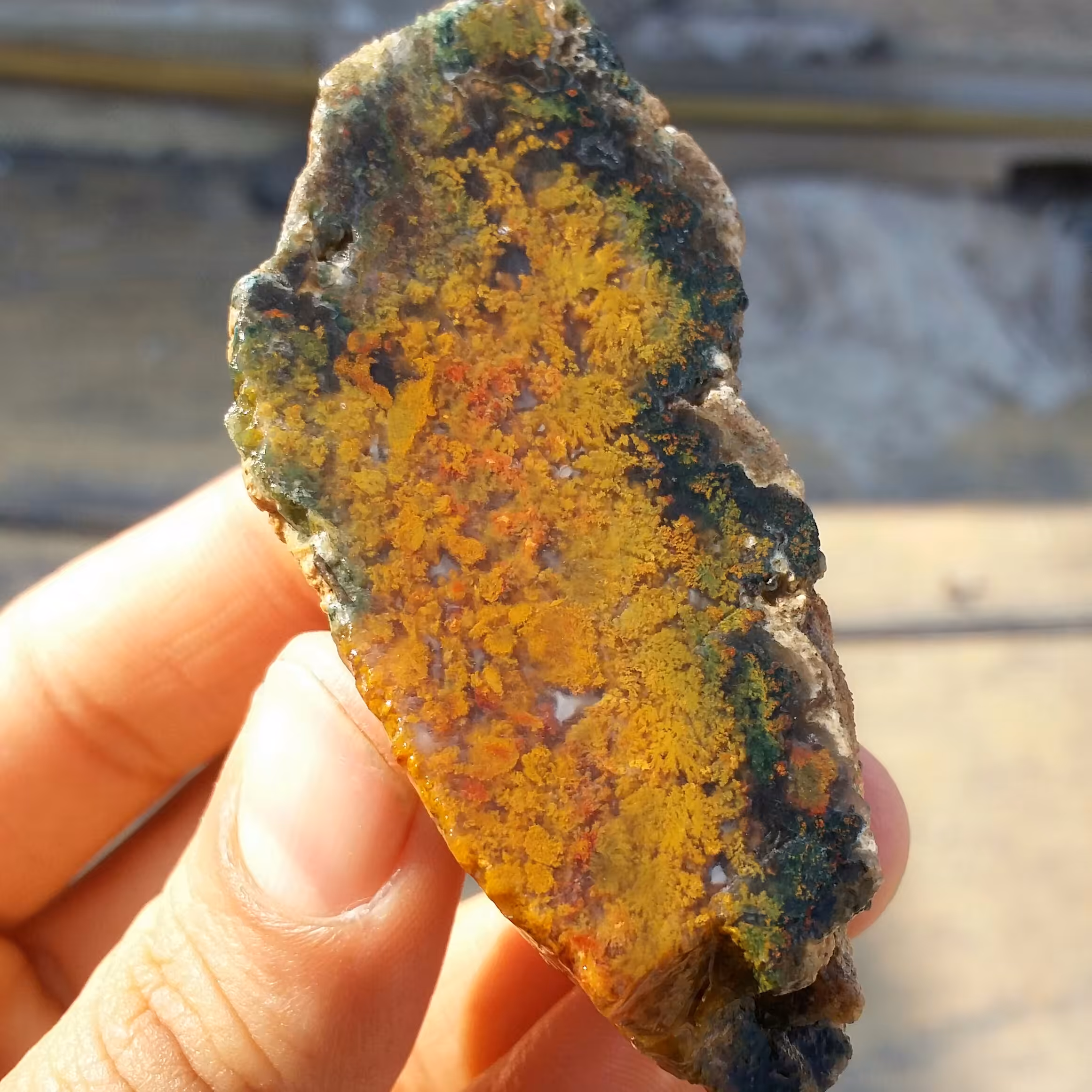 اسلایس سنگ راف عقیق شجر  منظره 7رنگ بسیار دیدنی شاهکار خلقت کاملا طبیعی
محشر
تابلو نقاشی طبیعی کد 8642