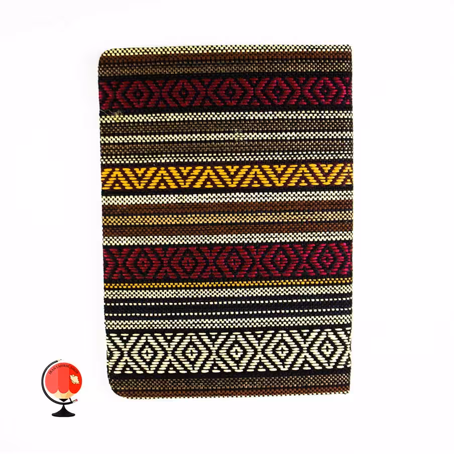 دفتر مشق 100 برگ دوختی طرح جاجیم راه افقی برند آونگ