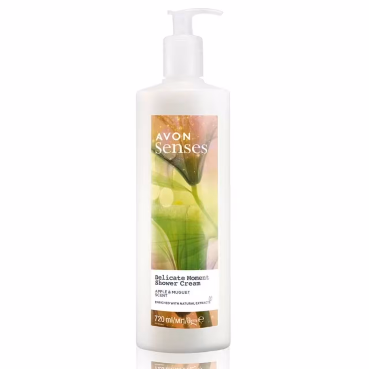 کرم دوش حاوی عصاره سیب و مگویت اون AVON حجم 720 میل