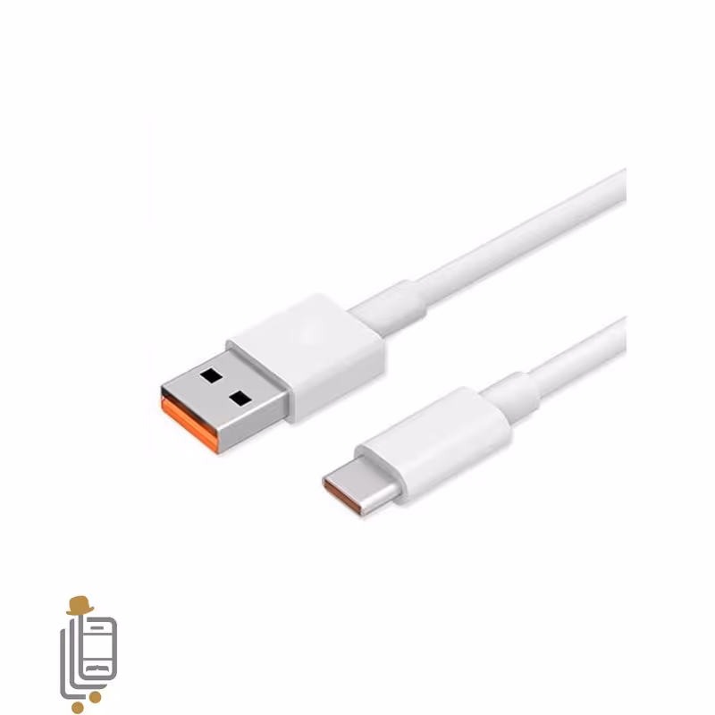 کابل سوپر فست برند شیائومی 3 آمپر سر سوکت نارنجی