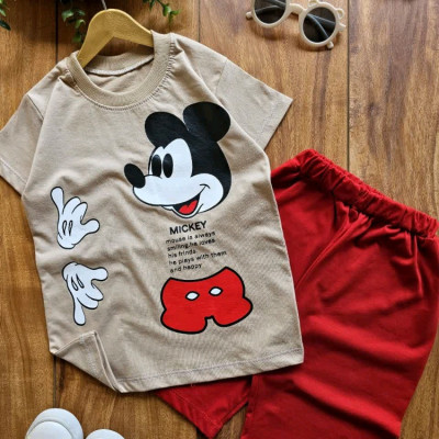 تیشرت وشلوارک اسپرت mickey