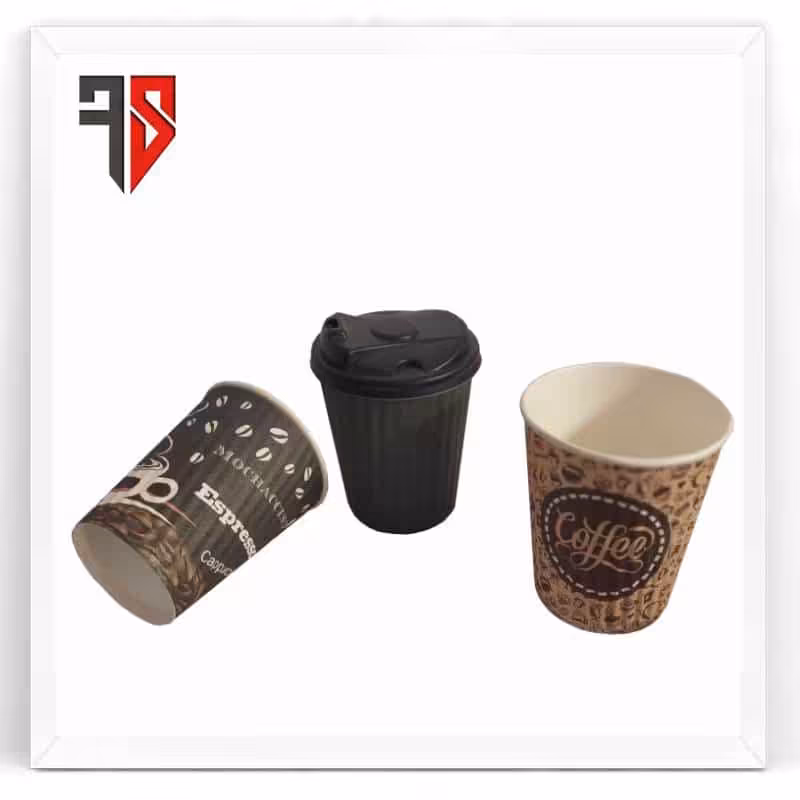 لیوان بیرون بر دوجداره 220CC Takeaway (1000عددی) - مرکز فروش ملزومات کافه رستوران فرزان