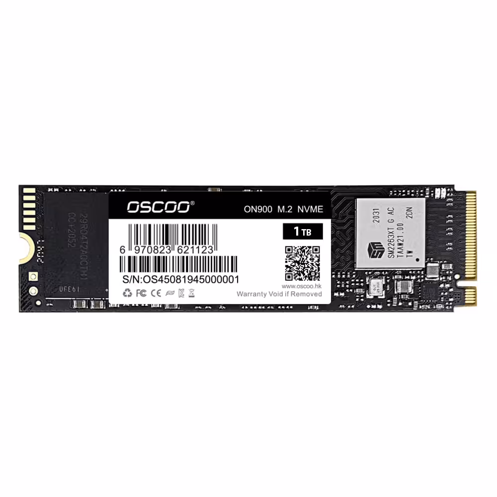 اس اس دی اینترنال اوسکو M.2 2280 NVMe مدل ON900 ظرفیت 1 ترابایت