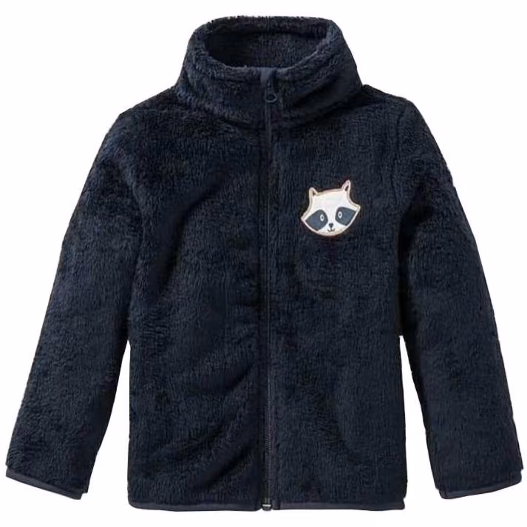 سویشرت تدی دخترانه و پسرانه لوپیلو رنگ سرمه ای سایز 1 تا 2 سال