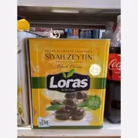 زیتون سیاه لوراس دانه درشت روغنی  حلب 10کیلویی خالص ترکیه | amazonchi