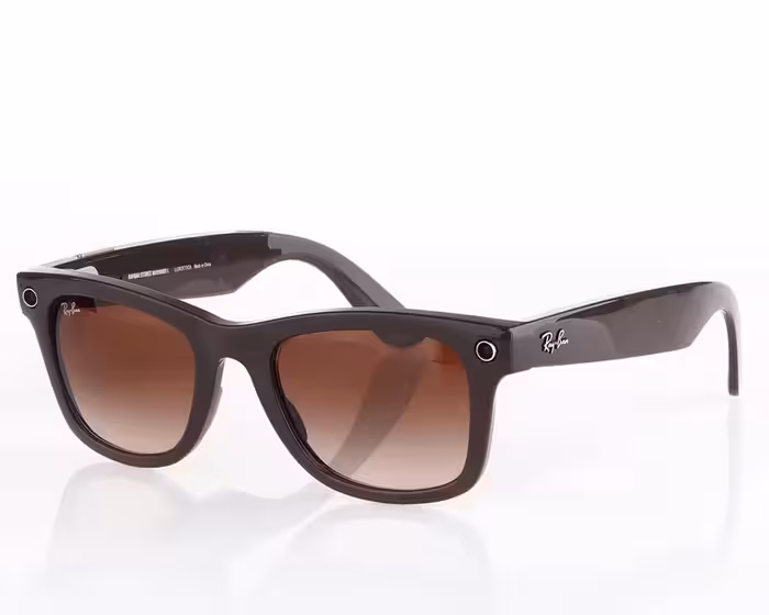 عینک هوشمند ری بن ویفرر مدل Ray-Ban Meta Wayfarer مشکی