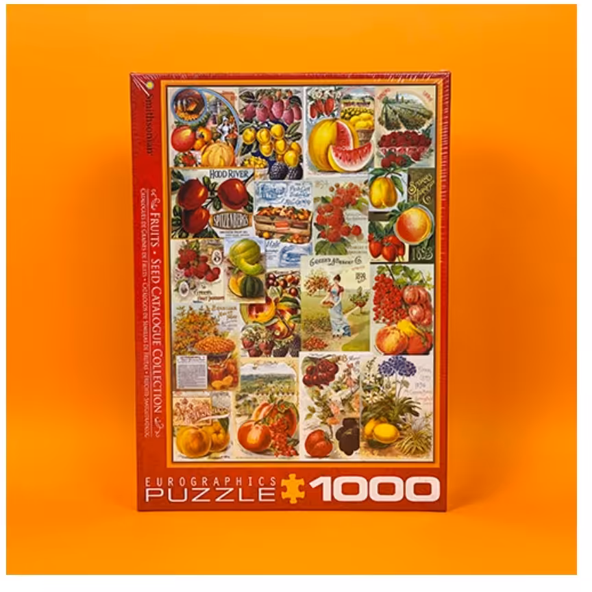 پازل 1000 تکه یوروگرافیکس طرح Fruits Seed Catalog Collection (میوه ها)
Eurographics 0818