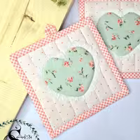 دستگیره مربع قلب دار  دستگیره فانتزی زیبا و شیک