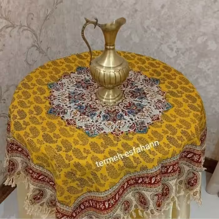 سفره قلمکاری طرح ترنج  خاص